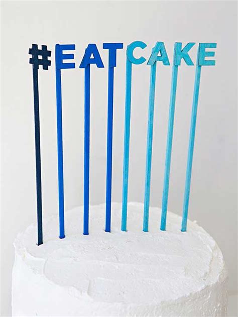 Diy Cake Toppers To Make Your Cake Prettier Better Homes And Gardens