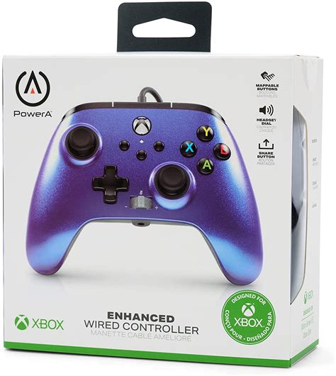 Power A Enhanced Wired Controller Nebula Xbox Series Xs