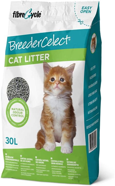 Breeder Celect Paper Pellet Cat Litter Patchs Pet Supplies Patchs