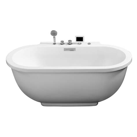 Whirlpool tubs use water whereas air bathtubs use warm air to deliver a luxurious invigorating bath experience. Ariel Bath 71" x 37" Whirlpool Bathtub & Reviews | Wayfair