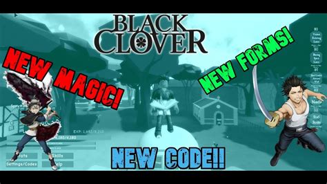 Claim 100,000 coins by redeeming this code. BLACK CLOVER:GRIMSHOT- NEW CODE($250K)/NEW MAGIC/FORMS ...
