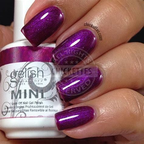 Gelish Get Color Fall Collection 2014 Fall Gelish Colors Purple Gel Nails Gelish Nail