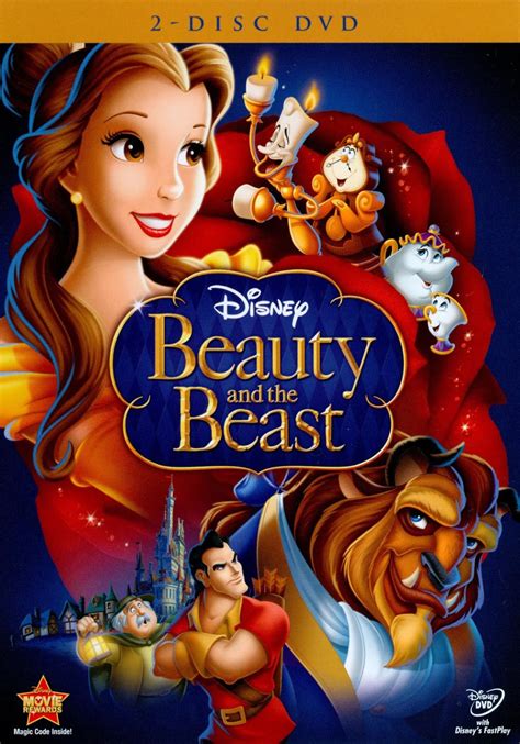 Animated Film Reviews Beauty And The Beast 1991 Disneys Animation