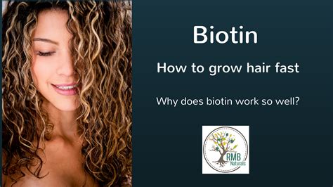 This vitamin has many uses and top on the list is growing long hair naturally. How to Grow Hair Fast. Biotin, Why does it Work? | Grow ...