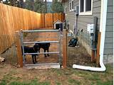 In actuality, fences are almost always custom built to satisfy these and other criteria (even if they're made from prefabricated pieces). Dog Fences Outdoor DIY To Keep Your Dogs Secure