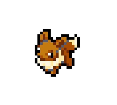 Pixel Art Pokemon Eevee Pic Cheerio