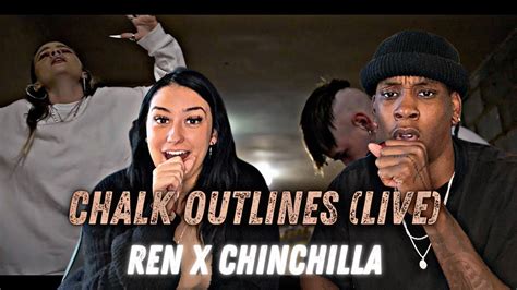 First Time Hearing Ren X Chinchilla Chalk Outlines Live Reaction