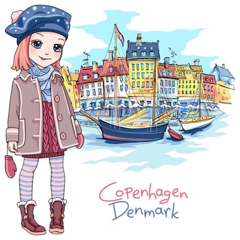 Denmark People Cartoon Canvas Cheese