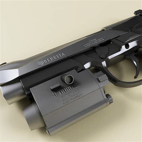 Beretta 90two 3d Model