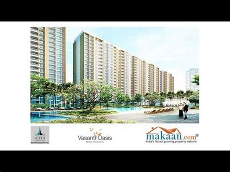 Vasant Oasis Andheri East Mumbai Residential Apartments Youtube