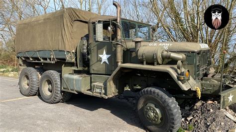 Military M54 Reo 5 Ton 6x6 Truck The Best Sounding Diesel Youtube