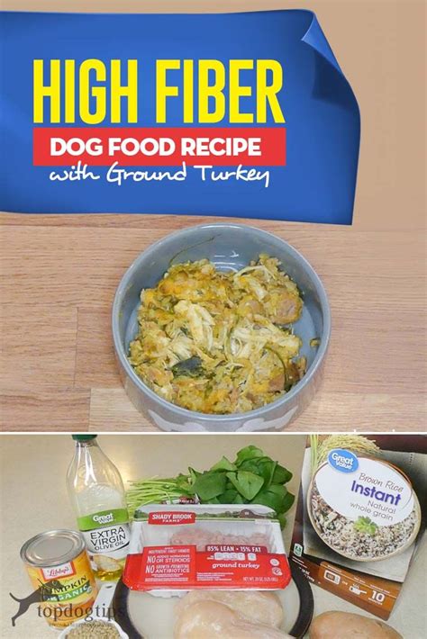 High prairie is one of 9 dry recipes included in our review of the taste of the wild product line. Recipe: High Fiber Dog Food Meal with Ground Turkey | Dog ...