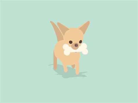 Chihuahua Cartoon Pets Lovers