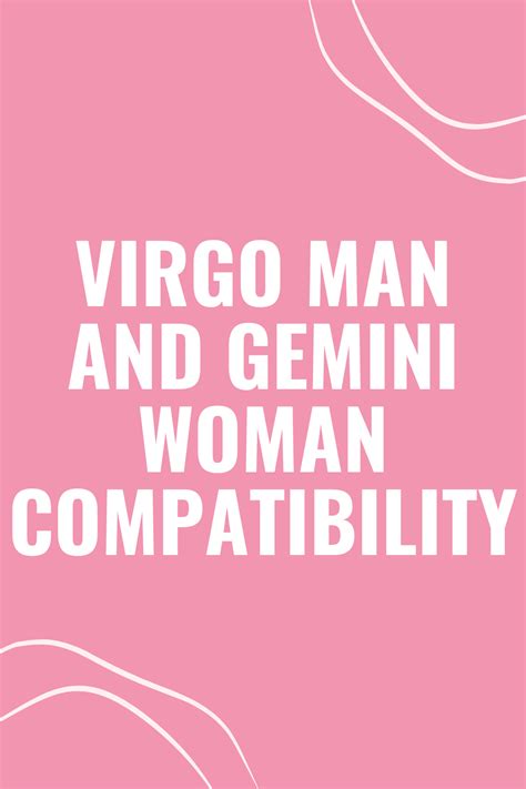 Virgo Man And Gemini Woman Understanding Compatibility And Love