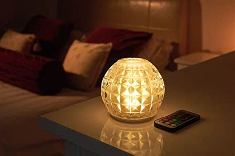 Lamps Home Stone Auraglow Rechargeable Cordless Wireless Colour