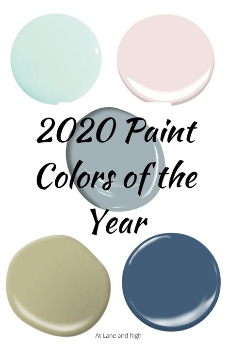Learn more about behr's color of the year; 2020 Paint Colors of the Year in 2020 | Calming paint ...