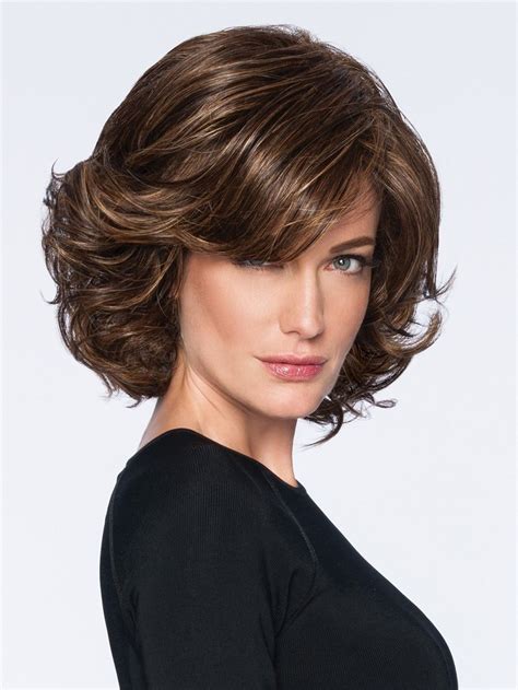 Many women sport a variation of a bob dampen your hair or leave it wet after a shower. Mid-Length Waved Bob Style Wigs