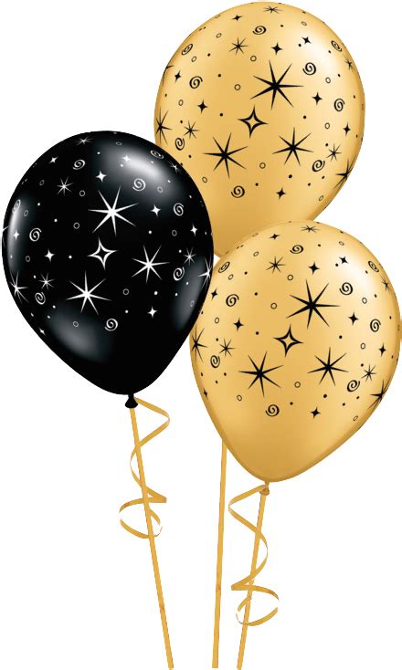 Download Gold Birthday Balloons Png | PNG & GIF BASE png image