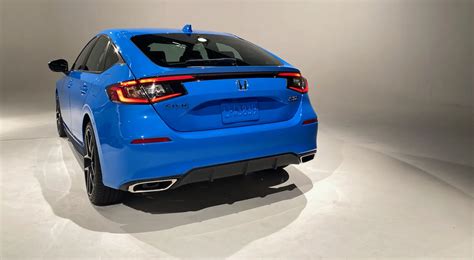 2022 Honda Civic Hatchback Debuts With A Sportier Look And A Manual