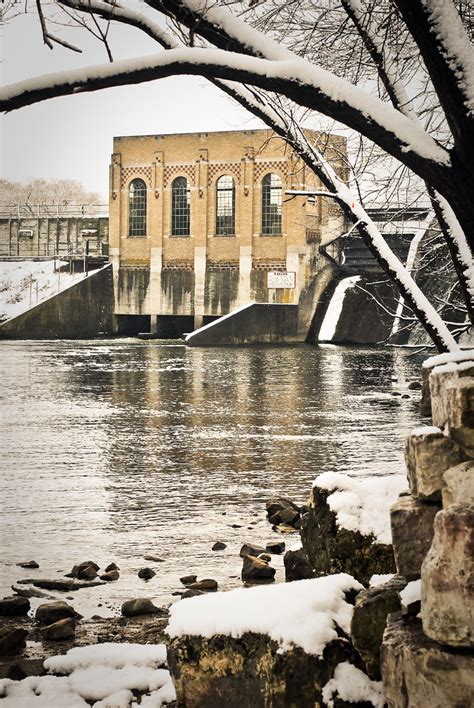 Thornapple River Dam Leslie E Tassell Park Cascade Michi Jennifer Flickr