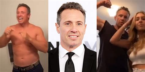 CNNs Chris Cuomo Goes Shirtless In His Babes TikTok Video Flexes In Another Bella