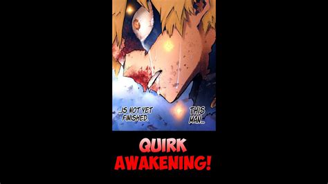 Bakugos Quirk Awakening My Hero Academia Shorts Youtube