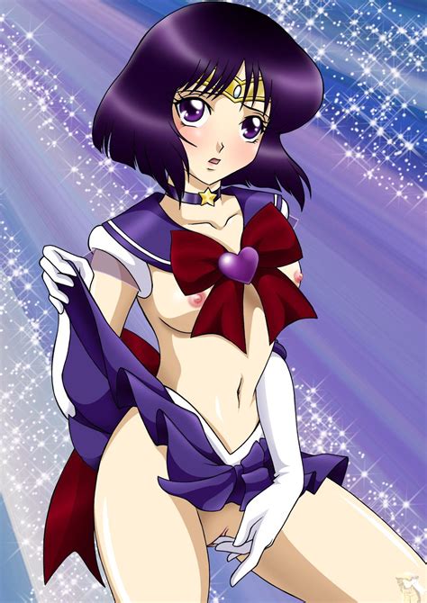 Rule 34 Bishoujo Senshi Sailor Moon Blush Breasts Choker Female Female Only Highres Hotaru