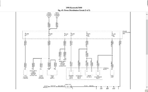 Kenworth T600 Wiring Diagrams
