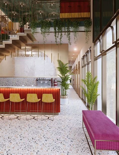 Gallery Of Naveena Modern Indian Restaurant Design Comelite