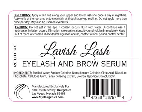 Propidren's revolutionary formula contains clinically proven topical dht blockers that work synergistically to stop hair loss and help regrow and thicken hair. Hairgenics Lavish Lash Serum | Before & After Pics ...