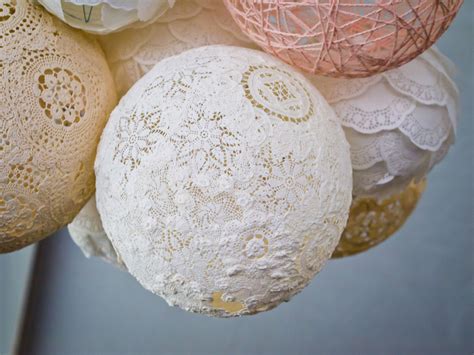 Whimsical Decorative Lace Balls For Sale Yarn Ball Diy Vintage