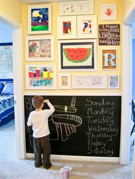 20 Interesting Ideas To Display Kids Artwork Kidsomania