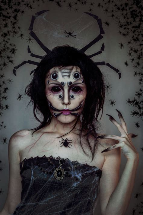 Queen Of Spiders Makeup By Helen Stifler On Deviantart