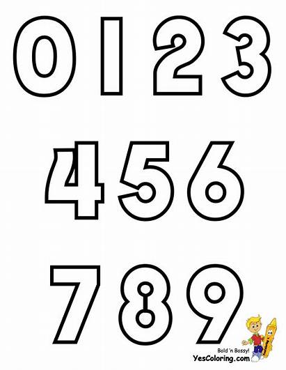 Coloring Numbers Abc Chart Sheet Easy Yescoloring