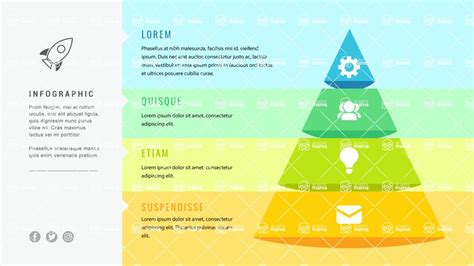 Ultimate Infographic Template Collection 4 Steps Pyramid Infographic