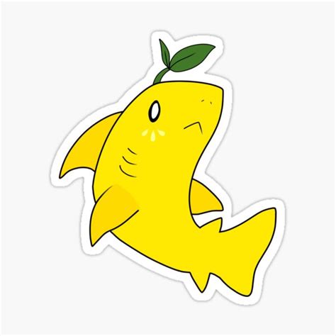 Lemon Shark Stickers Redbubble
