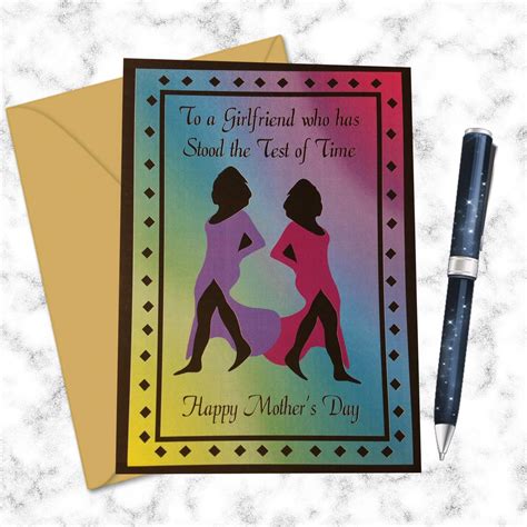 Mothers Day Card African American Black Greeting Card Etsy