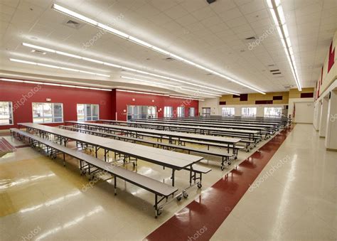 Cafeteria At High School — Stock Photo © Jacksonjesse 8540209