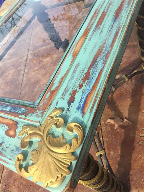 Get 5% in rewards with club o! Shabby chic vintage coffee table with iron | Etsy | Coffee ...