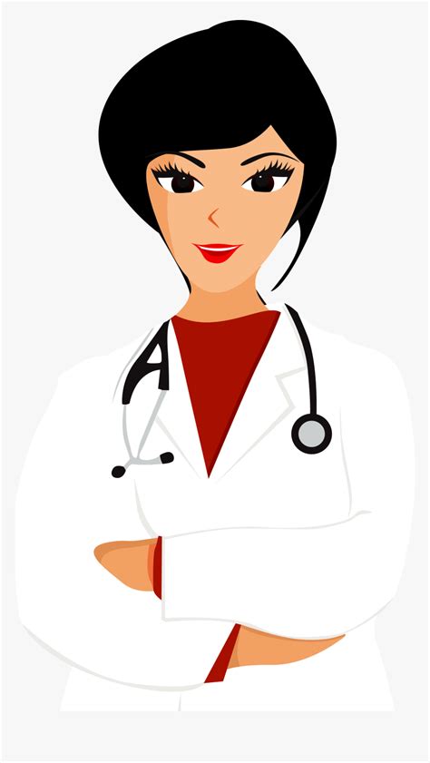 Medicine And Nurses Illustration Doctors Free Frame Female Doctor