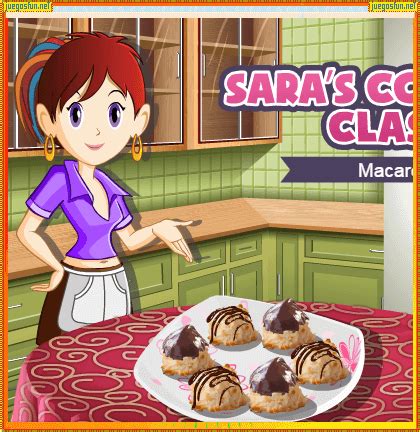 Conviértete en un verdadero chef con nuestros juegos de cocina y desarrolla tus habilidades culinarias. Cocina con sara: Macarrones | JuegosFUN.net