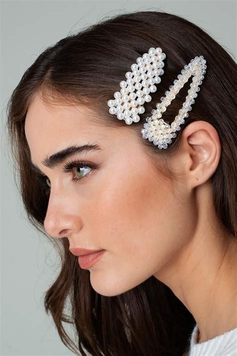 Pearl Decorated Hair Pin Hair Pins Beauty Bar Boutique Pearls