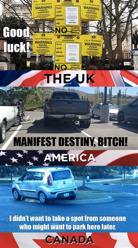 🇨🇦 canada memes is the best place on the net to find funny canadian pictures and memes check out. How we park: | Canada funny, Really funny, Canada memes