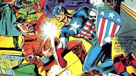 Heres Captain America Smashing Some Fascists The Mary Sue