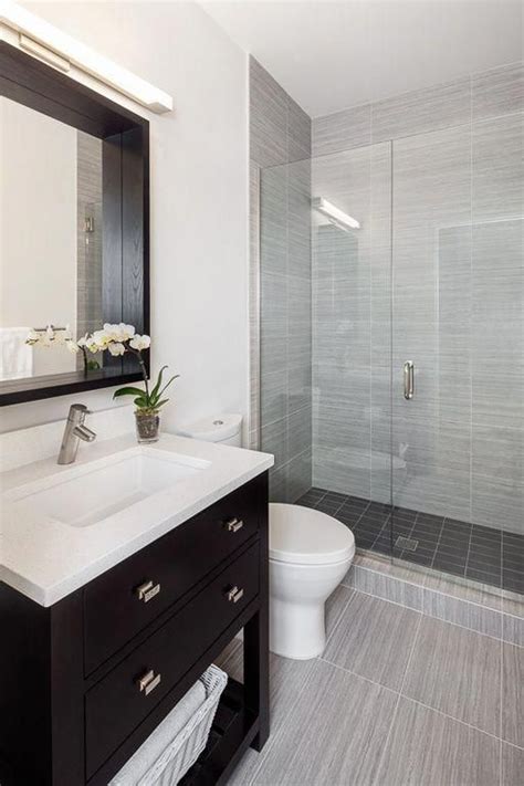 Avoid using vinyl on bathroom ceilings. contemporary-3-4-bathroom-with-wood-ceiling-tile-shower ...