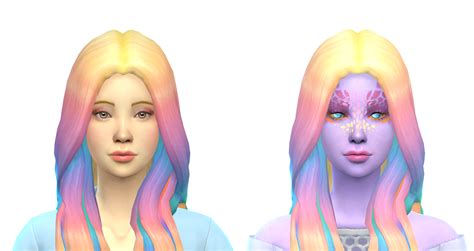 Colorful Alien Singer Thesims