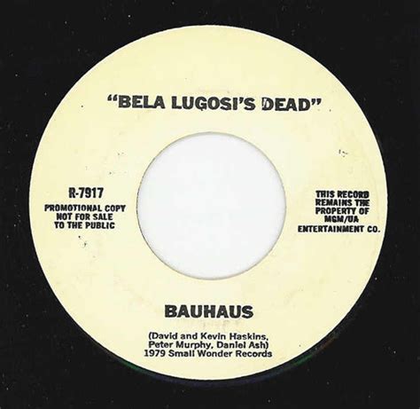Bauhaus Bela Lugosis Dead 1983 Vinyl Discogs