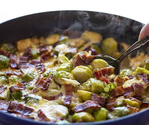 Gruyere Roasted Brussels Sprouts I Am Homesteader