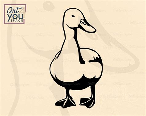 Duck Svg Files For Cricut Clipart Download Farm Life Etsy