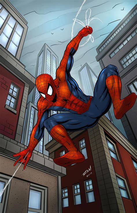 Spider Man In The City By Robertmarzullo On Deviantart In 2020